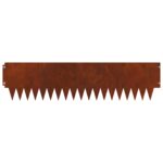 vidaXL Obrubník trávnika 20 pcs kov – Obrázok 6
