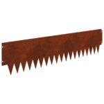 vidaXL Obrubník trávnika 30 pcs kov – Obrázok 7