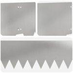 vidaXL Obrubník trávnika 20 pcs kov – Obrázok 7