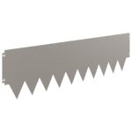 vidaXL Obrubník trávnika 20 pcs 103 x 30 cm kov Hrdzavý – Obrázok 5