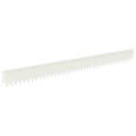 vidaXL Obrubník trávnika 20 pcs 103 x 10 cm Oceľ Biela – Obrázok 6