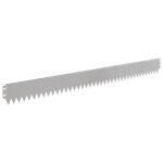 vidaXL Obrubník trávnika 10 pcs 103 x 10 cm Oceľ Strieborná – Obrázok 6