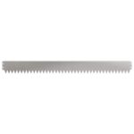 vidaXL Obrubník trávnika 30 pcs 103 x 10 cm Oceľ Strieborná – Obrázok 5