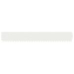 vidaXL Obrubník trávnika 10 pcs 103 x 15 cm Oceľ Biela – Obrázok 5