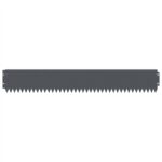 vidaXL Obrubník trávnika 20 pcs 103 x 15 cm Oceľ Antracitová – Obrázok 5