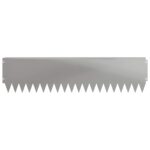 vidaXL Obrubník trávnika 10 pcs 103 x 25 cm Oceľ Strieborná – Obrázok 5