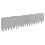 vidaXL Obrubník trávnika 10 pcs 103 x 25 cm Oceľ Strieborná – Obrázok 6