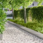 vidaXL Obrubník trávnika 10 pcs 103 x 30 cm Oceľ Strieborná
