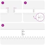 vidaXL Obrubník trávnika 20 pcs 103 x 10 cm Oceľ Čierna – Obrázok 8
