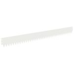 vidaXL Obrubník trávnika 10 pcs 103 x 10 cm Oceľ Biela – Obrázok 6