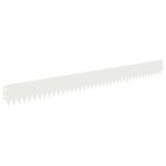 vidaXL Obrubník trávnika 30 pcs 103 x 10 cm Oceľ Biela – Obrázok 2