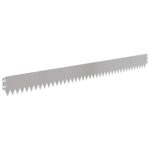 vidaXL Obrubník trávnika 10 pcs 103 x 10 cm Oceľ Strieborná – Obrázok 2