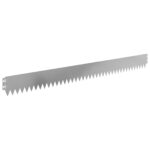 vidaXL Obrubník trávnika 30 pcs 103 x 10 cm Oceľ Strieborná – Obrázok 2