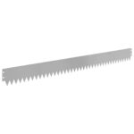vidaXL Obrubník trávnika 30 pcs 103 x 10 cm Oceľ Strieborná – Obrázok 6
