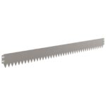vidaXL Obrubník trávnika 50 pcs 103 x 10 cm Oceľ Hrdzavý – Obrázok 5