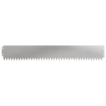 vidaXL Obrubník trávnika 10 pcs 103 x 15 cm Oceľ Strieborná – Obrázok 5