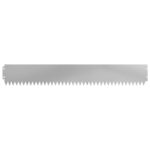 vidaXL Obrubník trávnika 10 pcs 103 x 15 cm Oceľ Strieborná – Obrázok 5