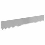 vidaXL Obrubník trávnika 20 pcs 103 x 15 cm Oceľ Strieborná – Obrázok 6