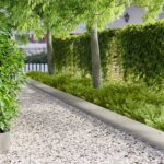 vidaXL Obrubník trávnika 20 pcs 103 x 25 cm Oceľ Strieborná