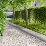 vidaXL Obrubník trávnika 20 pcs 103 x 30 cm Oceľ Strieborná