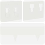 vidaXL Obrubník trávnika 10 pcs 100 x 12 cm Oceľ Biela – Obrázok 7