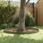 vidaXL Obrubník trávnika 10 pcs 100 x 20 cm Oceľ Olivovo zelená – Obrázok 4