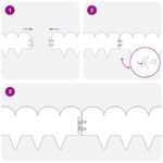 vidaXL Obrubník trávnika 50 pcs 103 x 15 cm Oceľ Biela – Obrázok 8