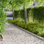 vidaXL Obrubník trávnika 50 pcs 103 x 15 cm Oceľ Strieborná