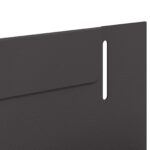 vidaXL Obrubník trávnika 30 pcs 102 x 4 x 4 cm Oceľ Čierna – Obrázok 7