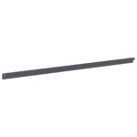 vidaXL Obrubník trávnika 10 pcs 102 x 4 x 4 cm Oceľ Antracitová – Obrázok 6