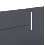 vidaXL Obrubník trávnika 10 pcs 102 x 4 x 4 cm Oceľ Antracitová – Obrázok 7