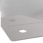 vidaXL Obrubník trávnika 50 pcs 102 x 4 x 4 cm Oceľ Strieborná – Obrázok 8