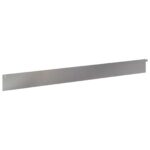 vidaXL Obrubník trávnika 20 pcs 102 x 10 x 4 cm Oceľ Strieborná – Obrázok 6