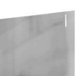 vidaXL Obrubník trávnika 30 pcs 102 x 10 x 4 cm Oceľ Strieborná – Obrázok 7