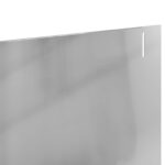 vidaXL Obrubník trávnika 10 pcs 102 x 15 x 4 cm Oceľ Strieborná – Obrázok 7
