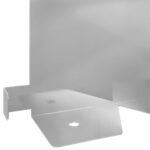 vidaXL Obrubník trávnika 10 pcs 102 x 15 x 4 cm Oceľ Strieborná – Obrázok 8