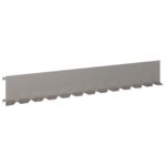 vidaXL Obrubník trávnika 10 pcs 102 x 15 x 4 cm Oceľ Hrdzavý – Obrázok 5
