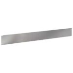 vidaXL Obrubník trávnika 10 pcs 100 x 12 cm Oceľ Strieborná – Obrázok 5