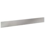 vidaXL Obrubník trávnika 30 pcs 100 x 12 cm Oceľ Strieborná – Obrázok 2