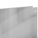 vidaXL Obrubník trávnika 50 pcs 100 x 12 cm Oceľ Strieborná – Obrázok 6