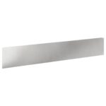 vidaXL Obrubník trávnika 30 pcs 100 x 18 cm Oceľ Strieborná – Obrázok 2