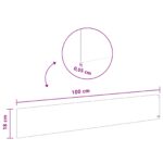 vidaXL Obrubník trávnika 30 pcs 100 x 18 cm Oceľ Strieborná – Obrázok 9