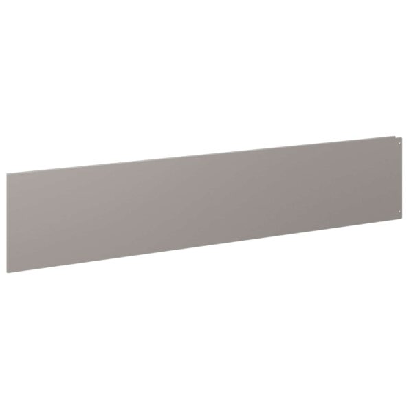 vidaXL Obrubník trávnika 20 pcs 100 x 22 cm Oceľ Hrdzavý – Obrázok 5