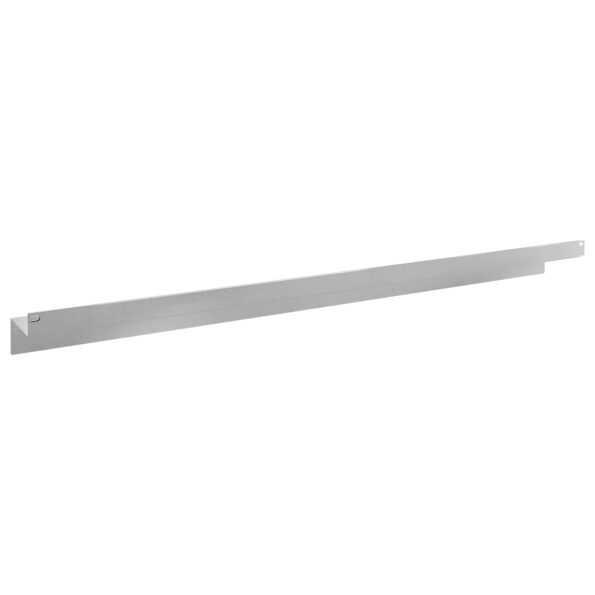 vidaXL Obrubník trávnika 20 pcs 100 x 10 x 8 cm Oceľ Strieborná – Obrázok 4