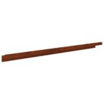 vidaXL Obrubník trávnika 30 pcs 100 x 10 x 8 cm Oceľ Hrdzavý – Obrázok 5