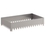 vidaXL Obrubník trávnika 100 x 60 x 20 cm Oceľ Hrdzavý – Obrázok 4