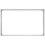 vidaXL Obrubník trávnika 4 pcs 100 x 60 x 35 cm Oceľ Strieborná – Obrázok 5