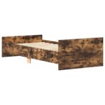 vidaXL Rám postele s čelom Dymový dub 80 x 200 cm Kompozitné drevo – Obrázok 6