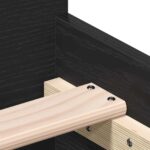 vidaXL Rám postele s čelom Čierny dub 80 x 200 cm Kompozitné drevo – Obrázok 7