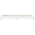 vidaXL Rám postele Biela 80 x 200 cm Kompozitné drevo – Obrázok 4